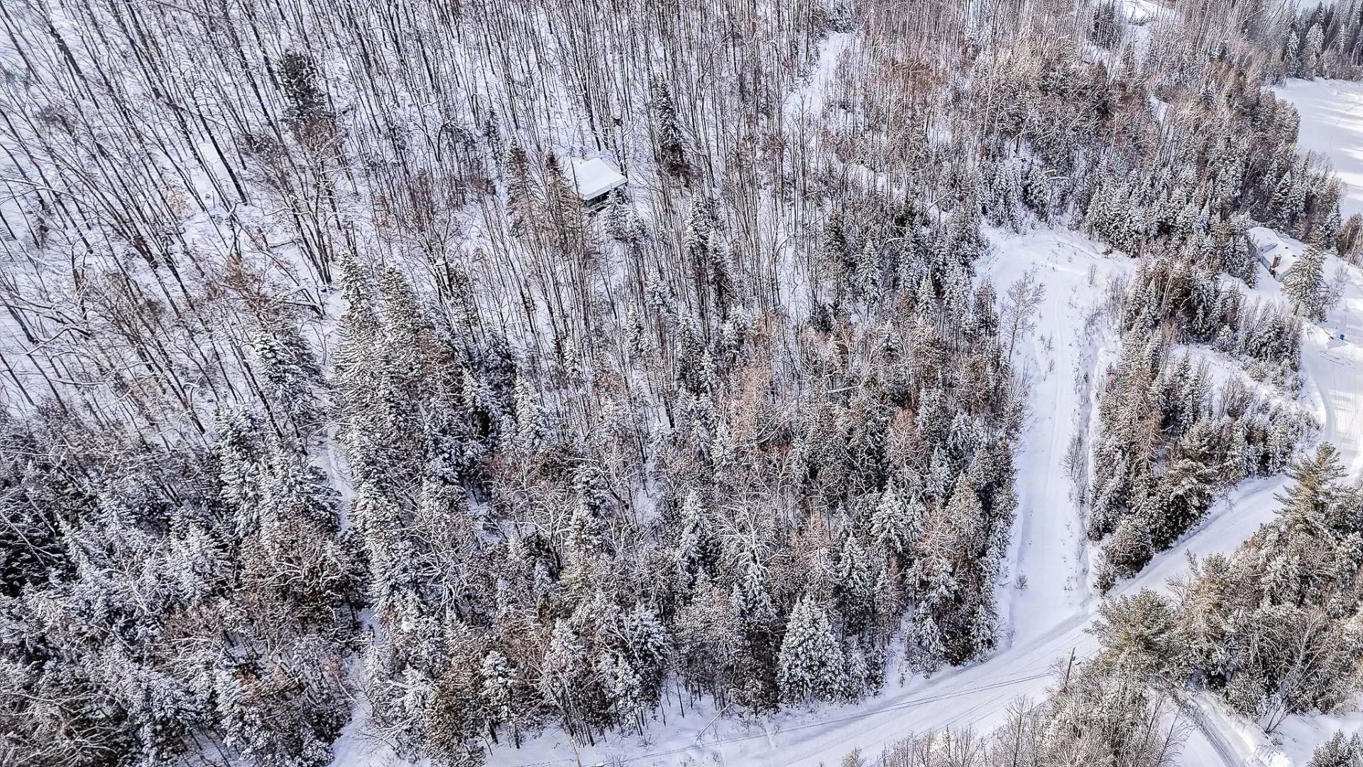 Photo aérienne - Av. Morin, Chertsey, QC