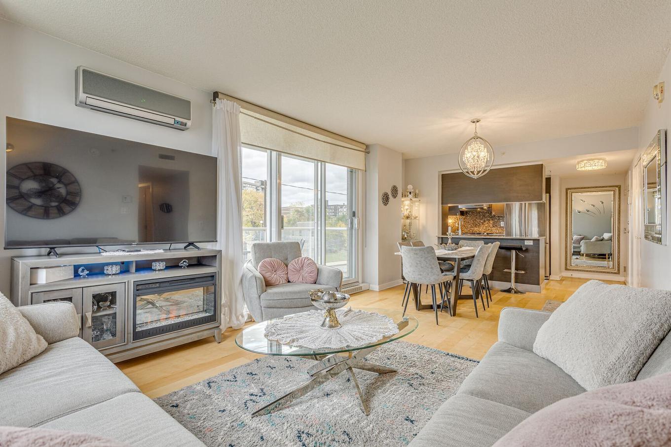 Vue d'ensemble - 262-10650 Place De L'Acadie, Montréal (Ahuntsic-Cartierville), QC - Indoor Photo Showing Living Room