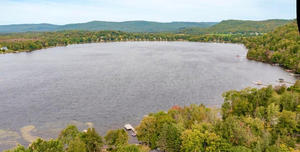 Aerial photo - 11 Rue Karine, Saint-Jean-De-Matha, QC - Outdoor With Body Of Water With View