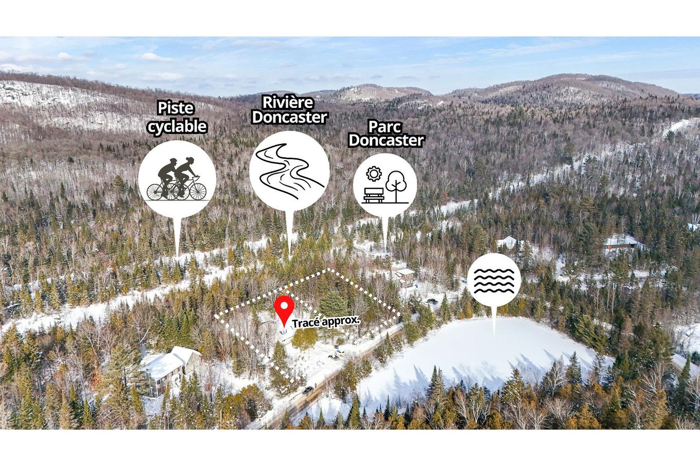 Aerial photo - 4630 Ch. De La Doncaster, Sainte-Adèle, QC - Outdoor With View