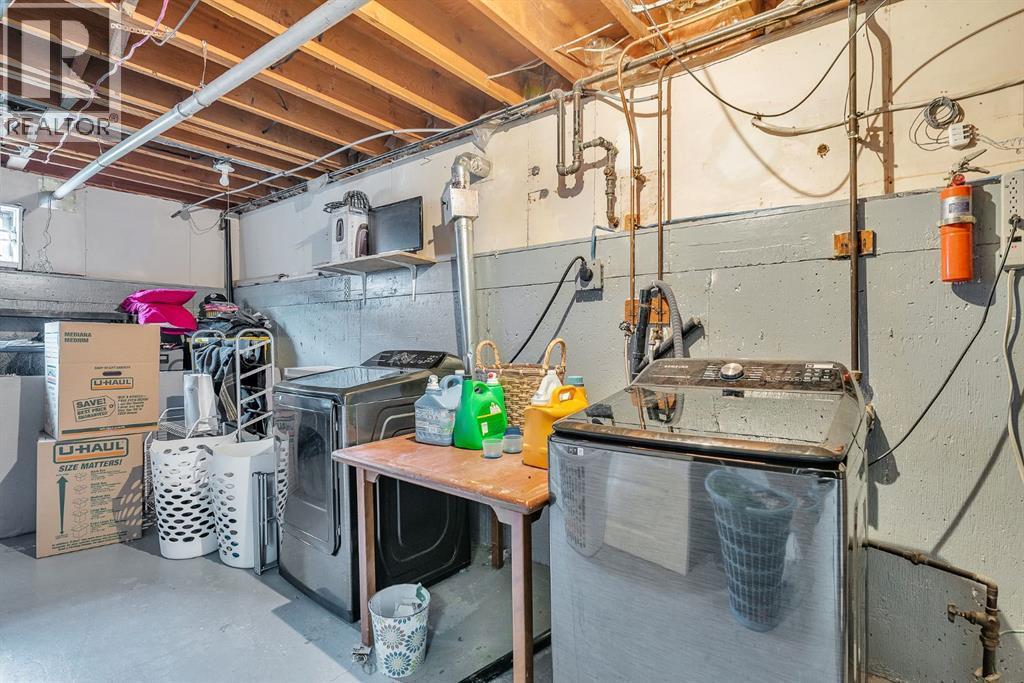 9883 Athens Road Se, Calgary, AB - Indoor Photo Showing Basement