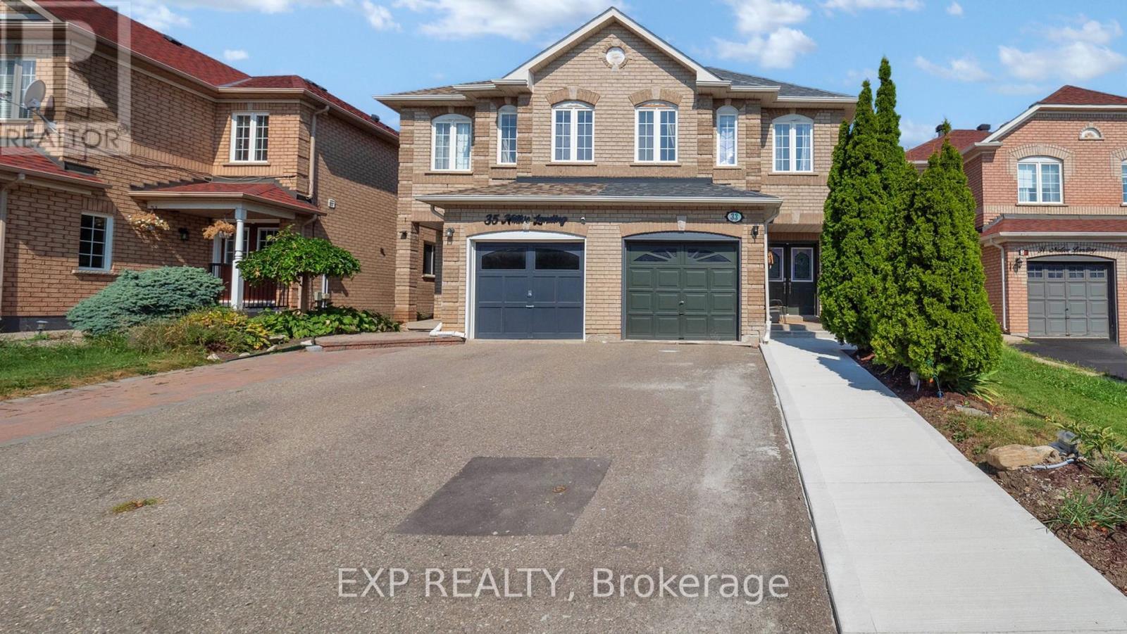 Bsmt - 33 Native Landing, Brampton, ON - Outdoor With Facade