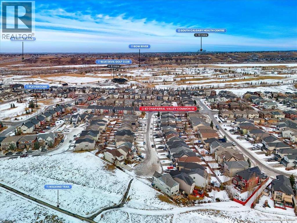 43 Chaparral Valley Common Se, Calgary, AB - Outdoor With View