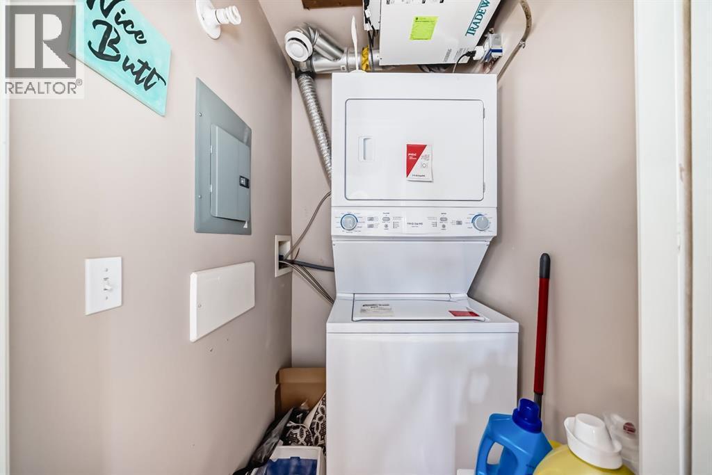 205, 27 Everridge Square Sw, Calgary, AB - Indoor Photo Showing Laundry Room