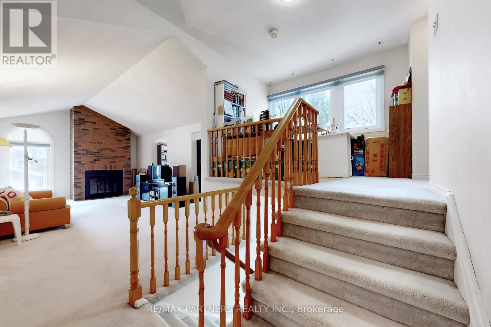 48 Coverdale Crescent, Toronto, ON - Indoor Photo Showing Other Room With Fireplace