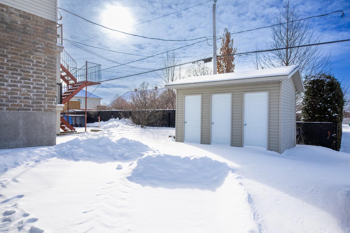 Rangement - 2-26 Rue Dumouchel, Mercier, QC - Outdoor