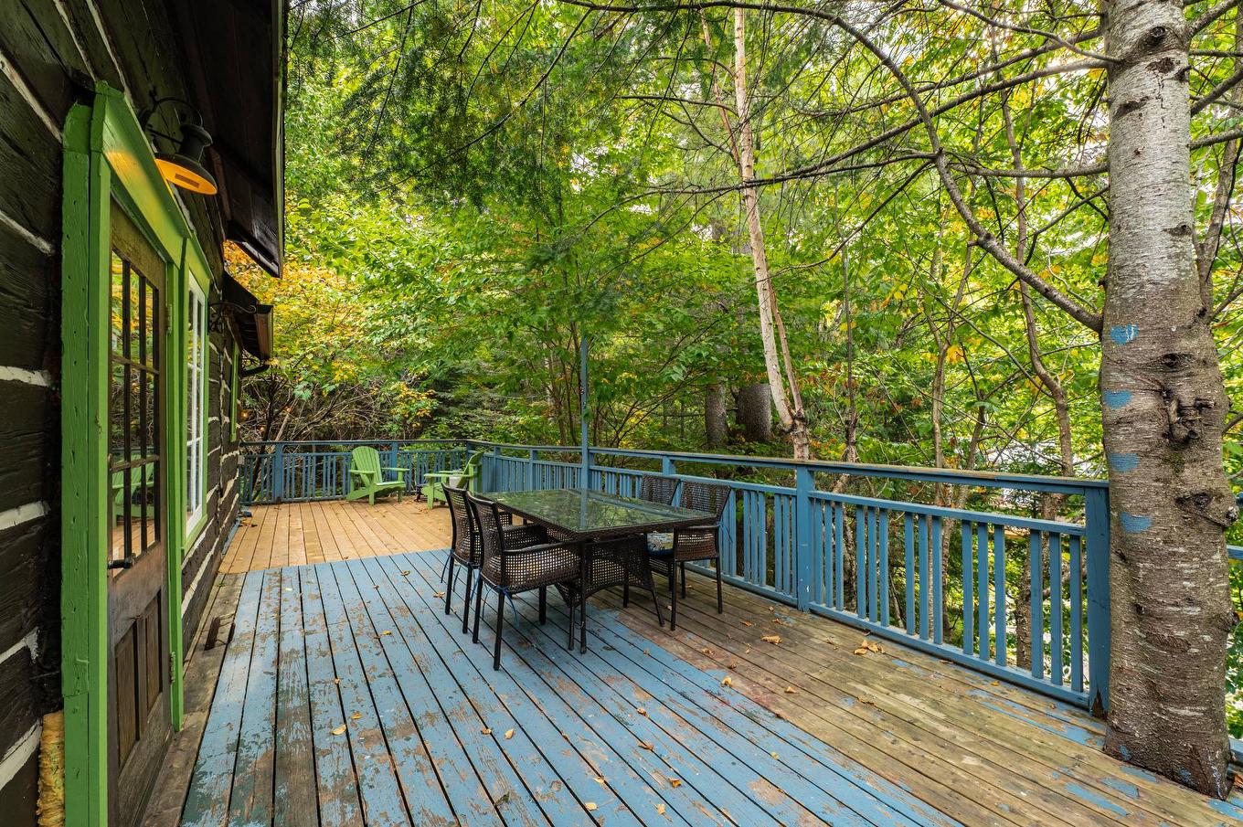 Terrasse - 1330 Mtée Gagnon, Val-David, QC - Outdoor With Exterior