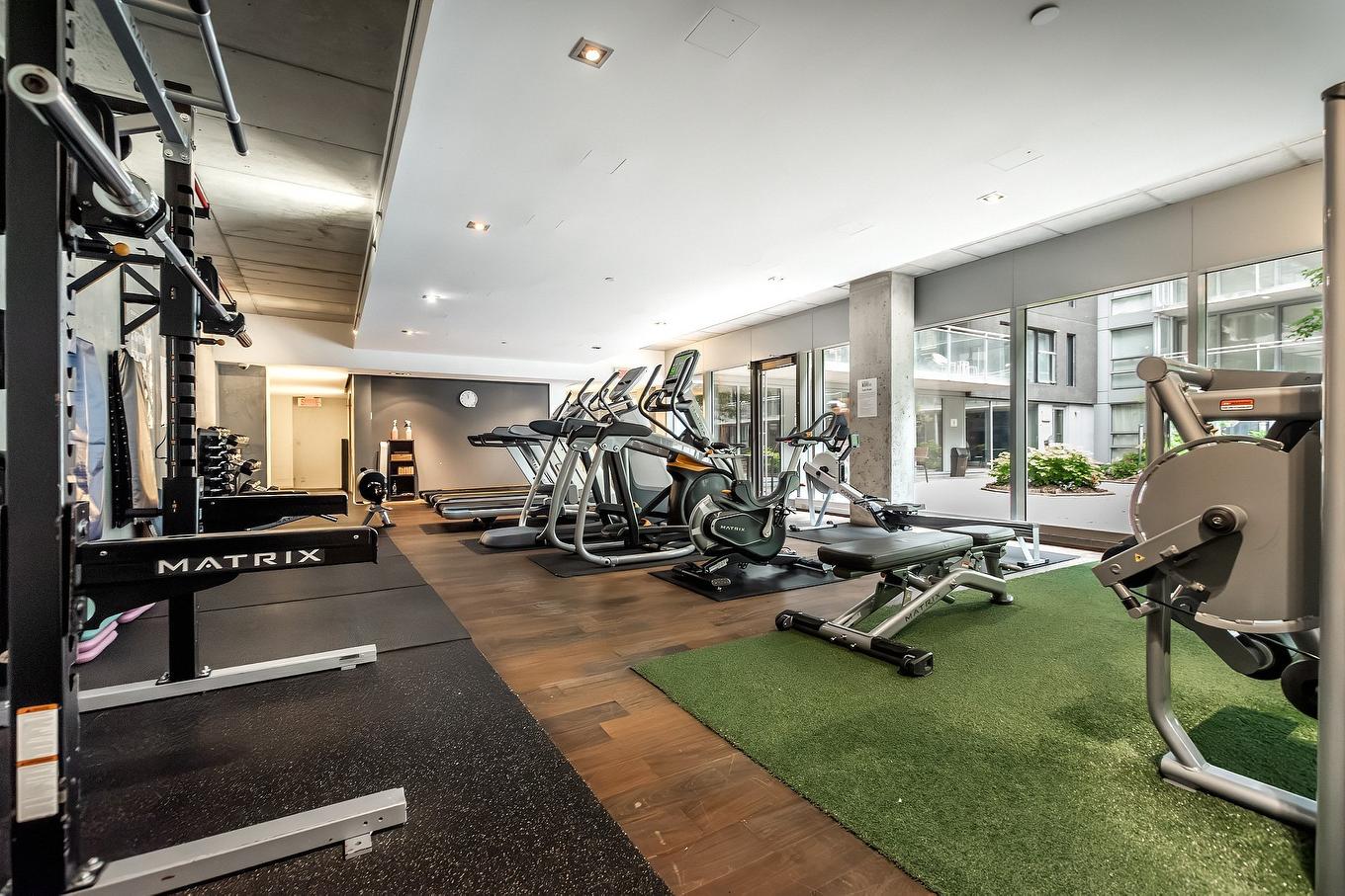 Exercise room - 2006-350 Boul. De Maisonneuve O., Montréal (Ville-Marie), QC - Indoor Photo Showing Gym Room
