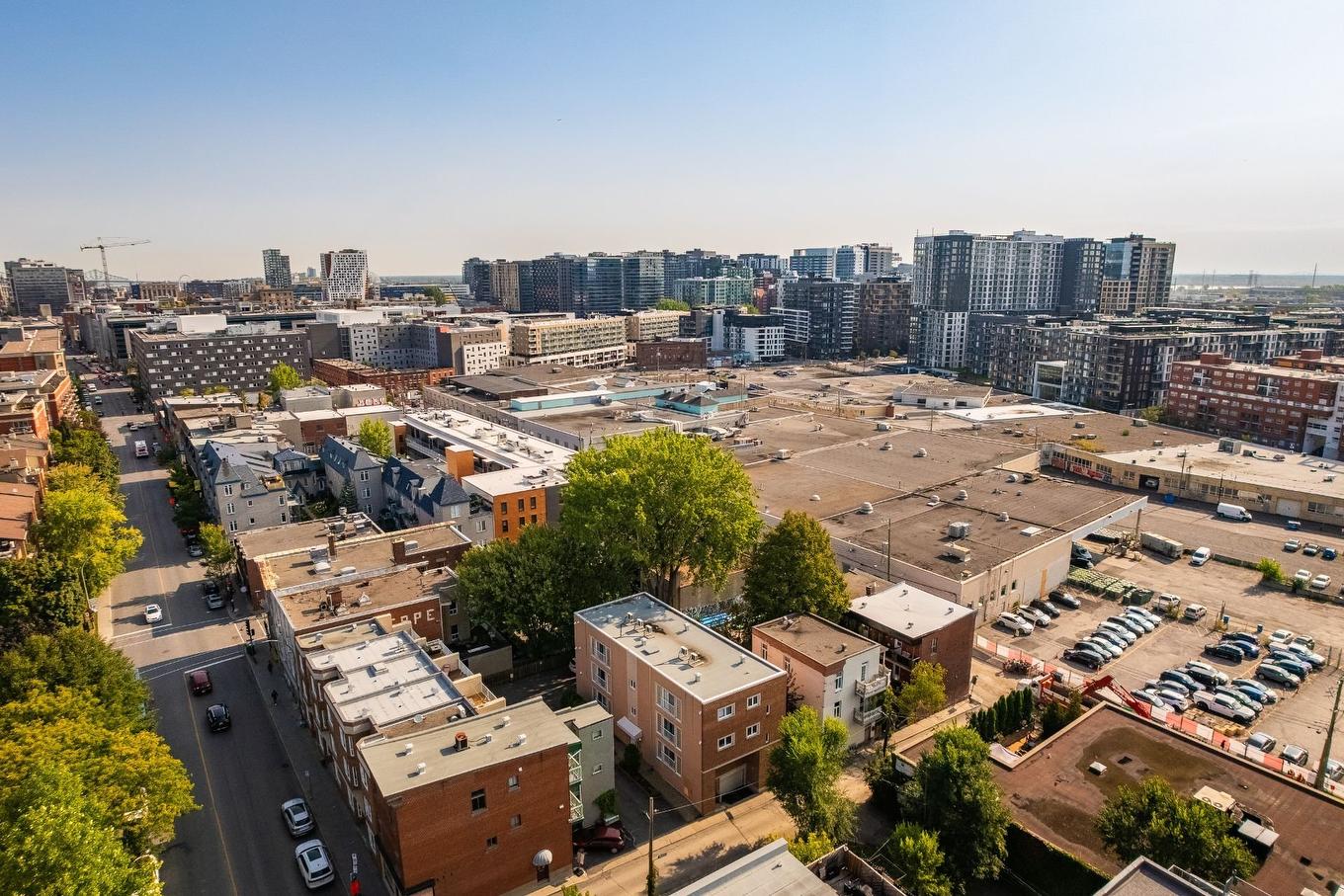 Aerial photo - 473 Rue Lusignan, Montréal (Le Sud-Ouest), QC - Outdoor With View