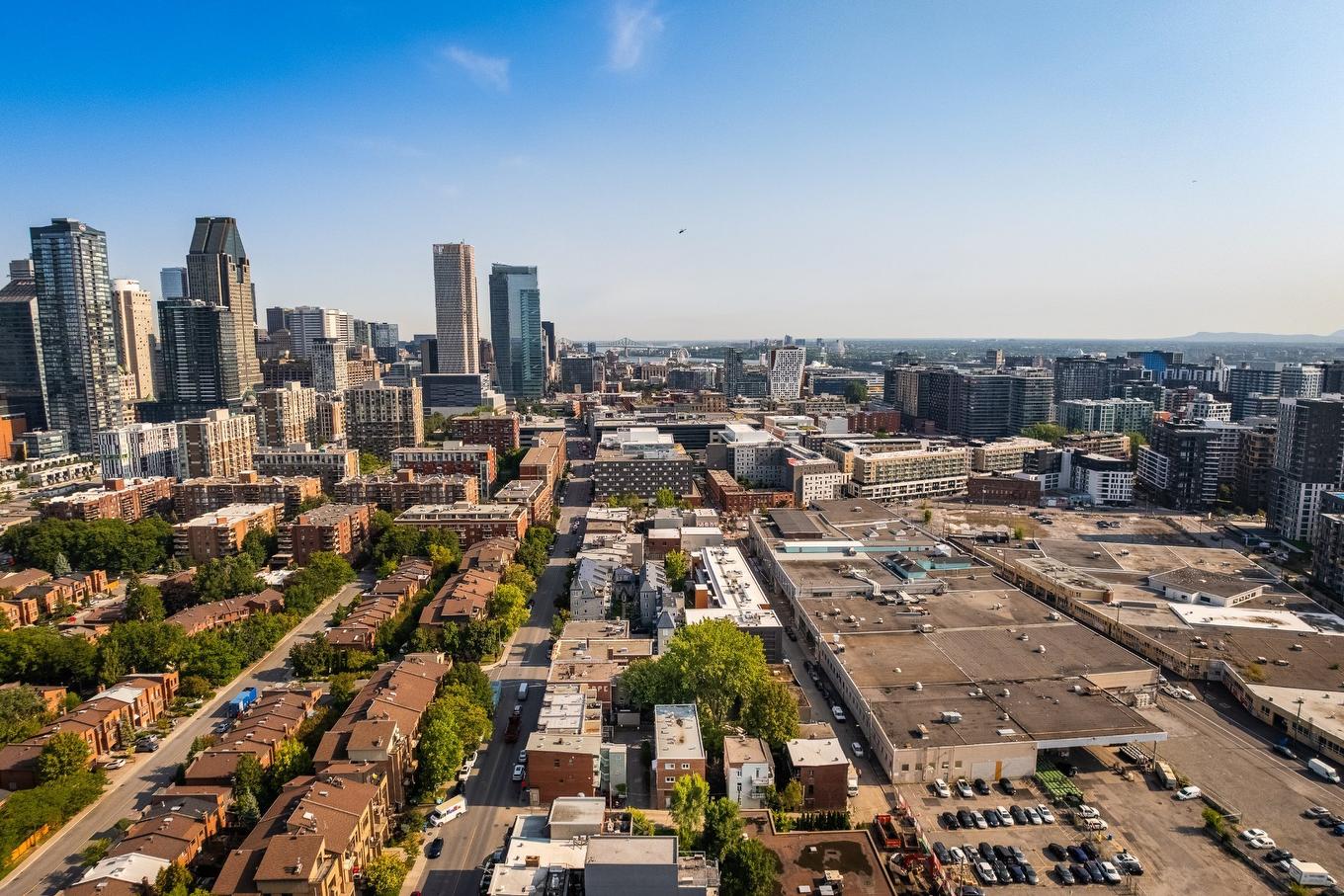 Aerial photo - 473 Rue Lusignan, Montréal (Le Sud-Ouest), QC - Outdoor With View