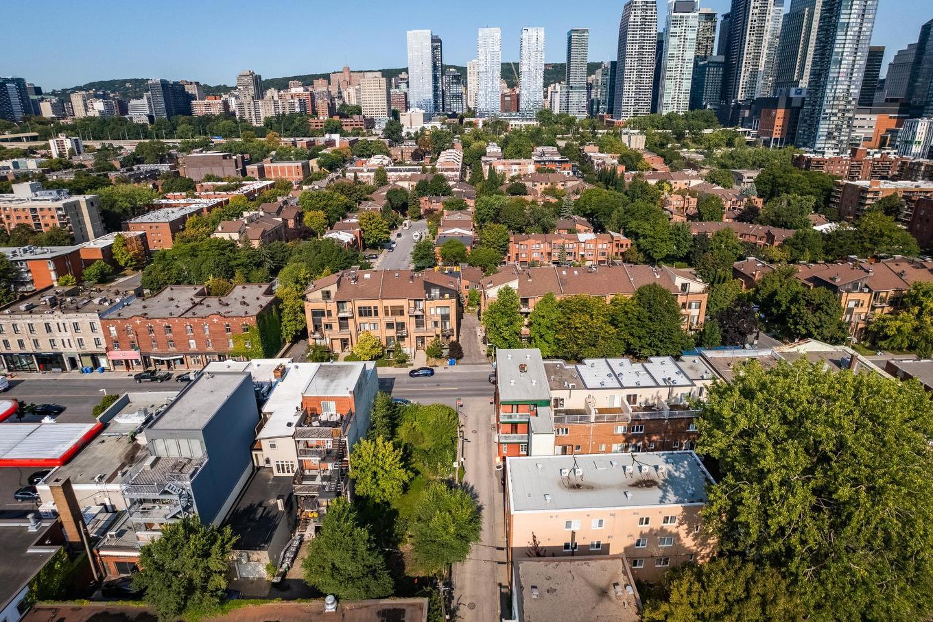 Aerial photo - 473 Rue Lusignan, Montréal (Le Sud-Ouest), QC - Outdoor With View