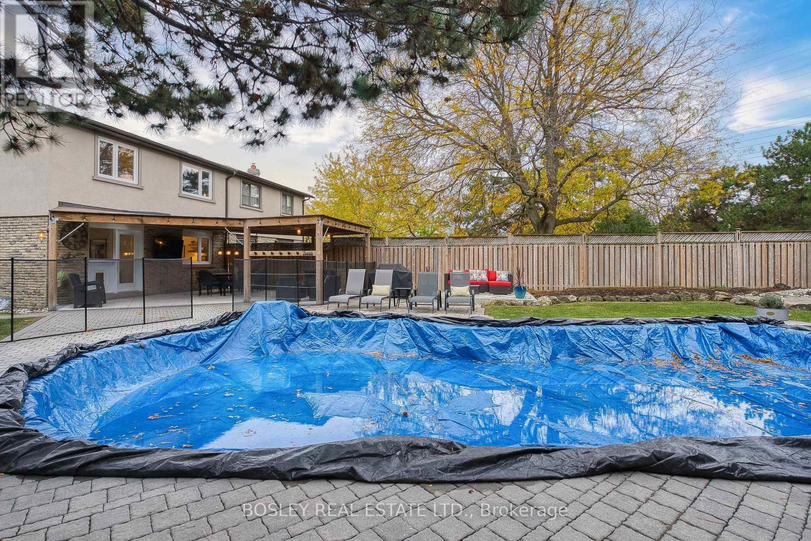 2972 Oslo Crescent, Mississauga, ON - Outdoor With In Ground Pool