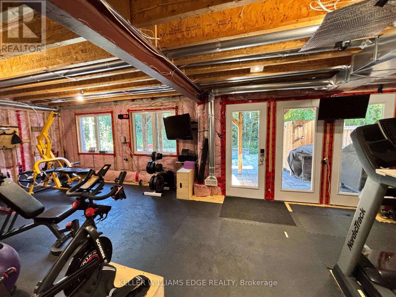 64 Elysian Fields Circle, Brampton, ON - Indoor Photo Showing Gym Room
