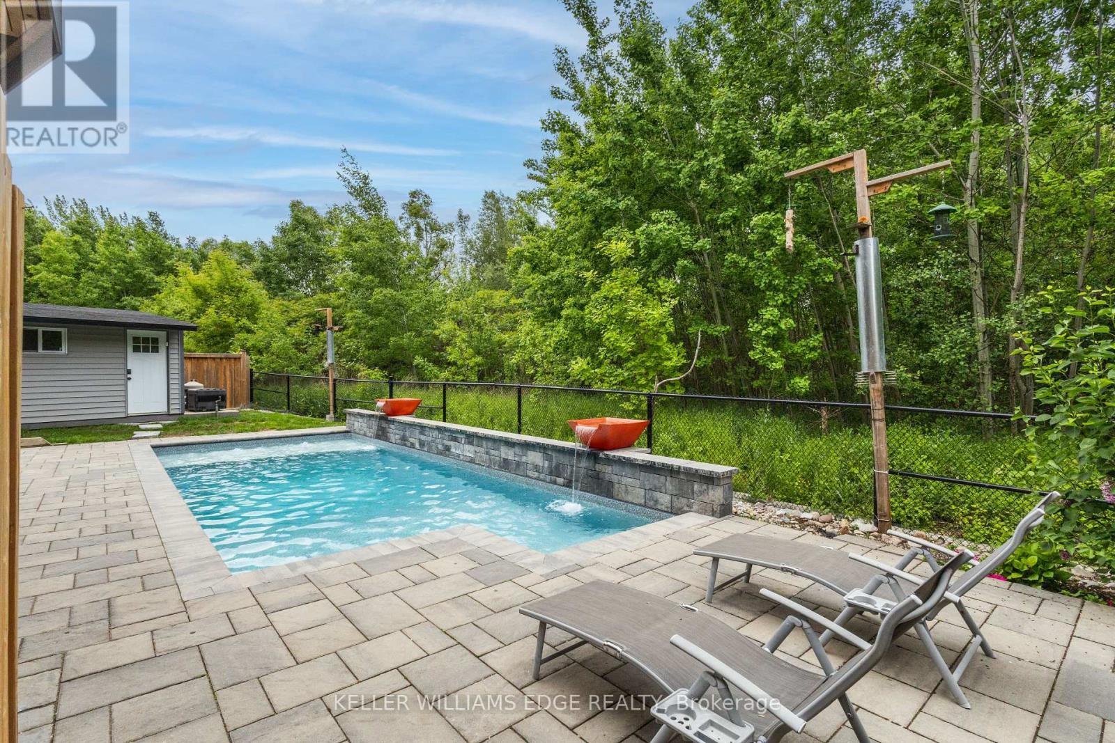 64 Elysian Fields Circle, Brampton, ON - Outdoor With In Ground Pool With Backyard