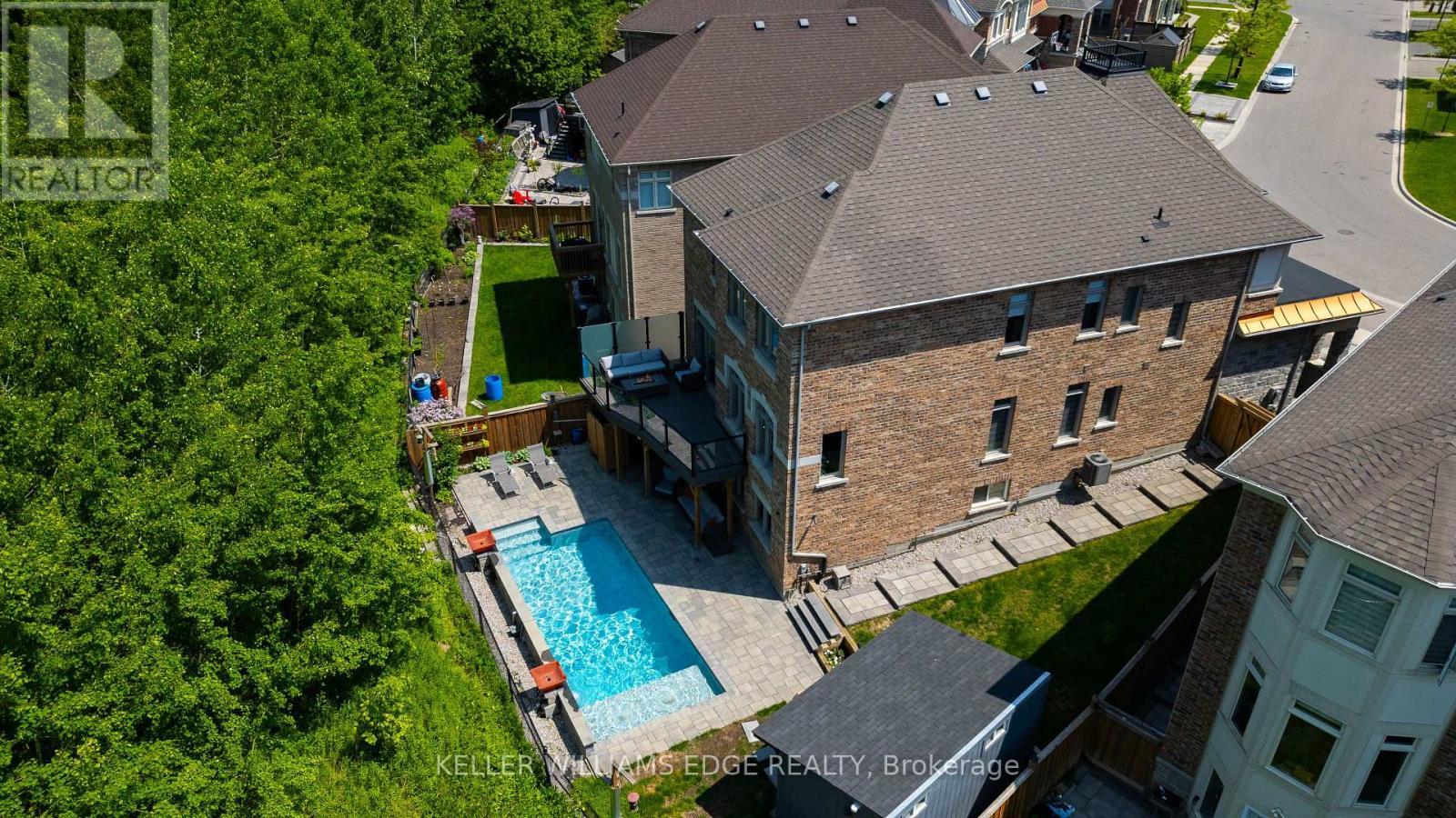 64 Elysian Fields Circle, Brampton, ON - Outdoor With In Ground Pool