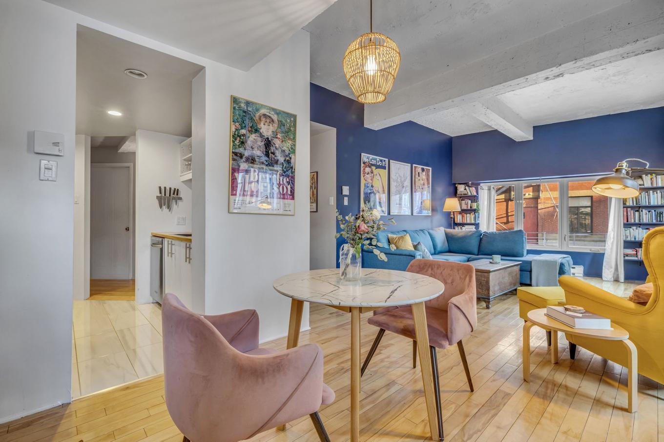 Salle à manger - 204-282 Rue St-Joseph E., Québec (La Cité-Limoilou), QC - Indoor