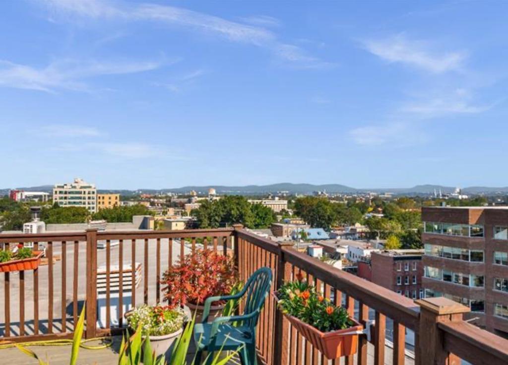 Terrasse - 204-282 Rue St-Joseph E., Québec (La Cité-Limoilou), QC - Outdoor With View