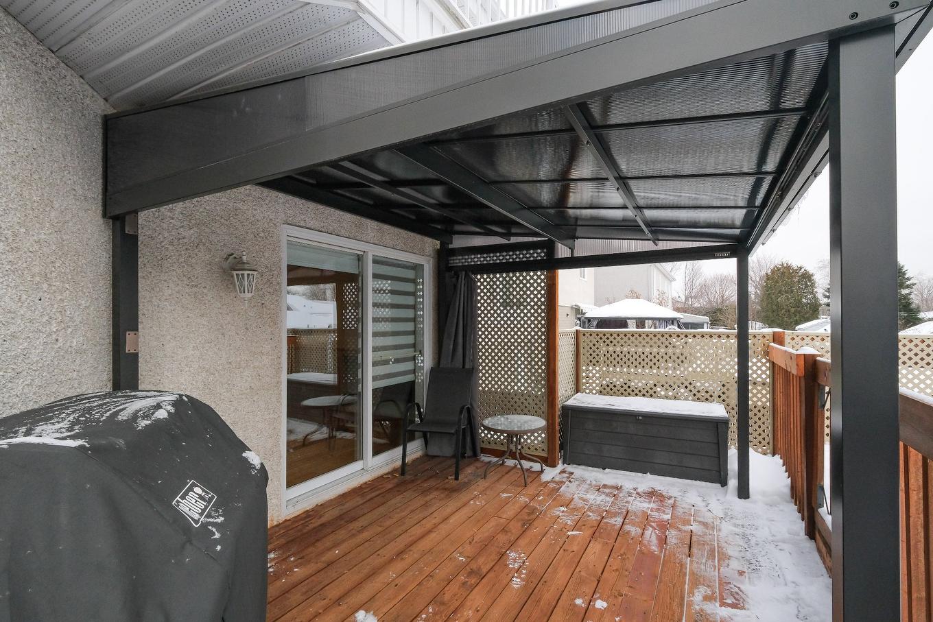 Balcony - 565 Rue Des Tulipes, La Prairie, QC - Outdoor With Exterior