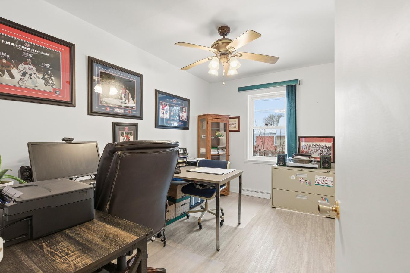 Chambre à coucher - 5107 Rue Aquila, Montréal (Pierrefonds-Roxboro), QC - Indoor Photo Showing Office