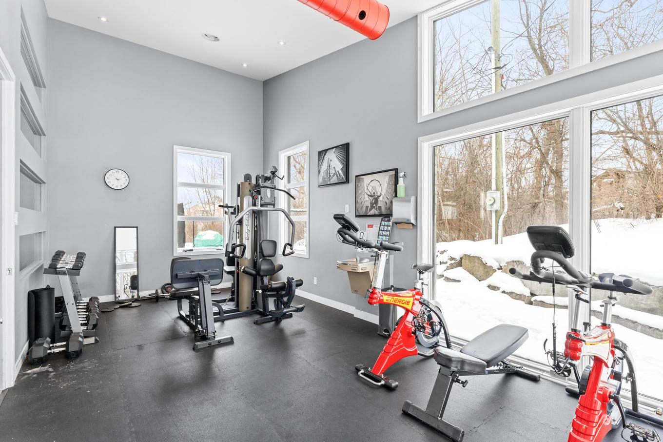 Autre - 411-17905 Rue Du Grand-Prix, Mirabel, QC - Indoor Photo Showing Gym Room
