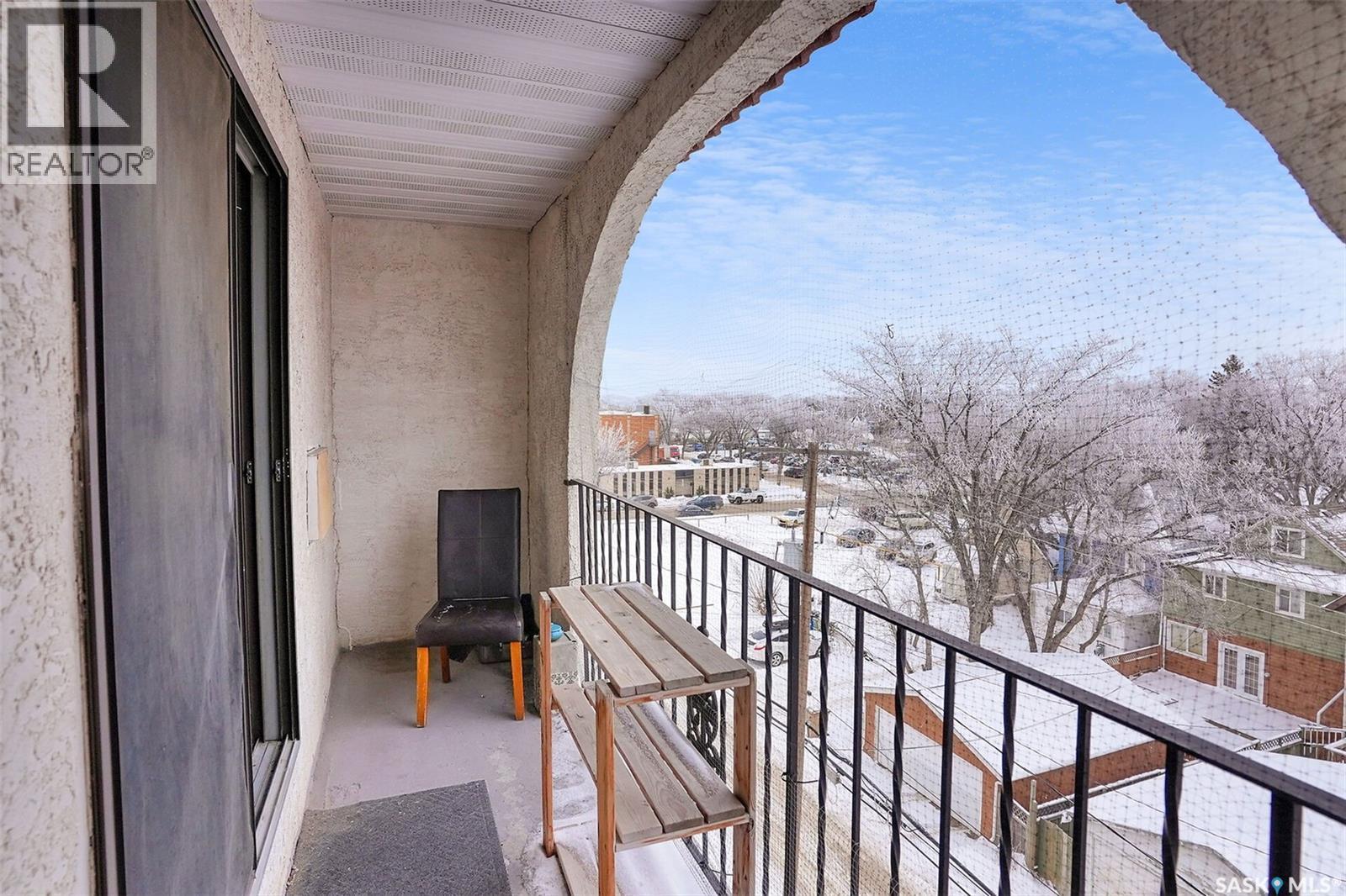 402 2125 Osler Street, Regina, SK - Outdoor With Balcony With Exterior