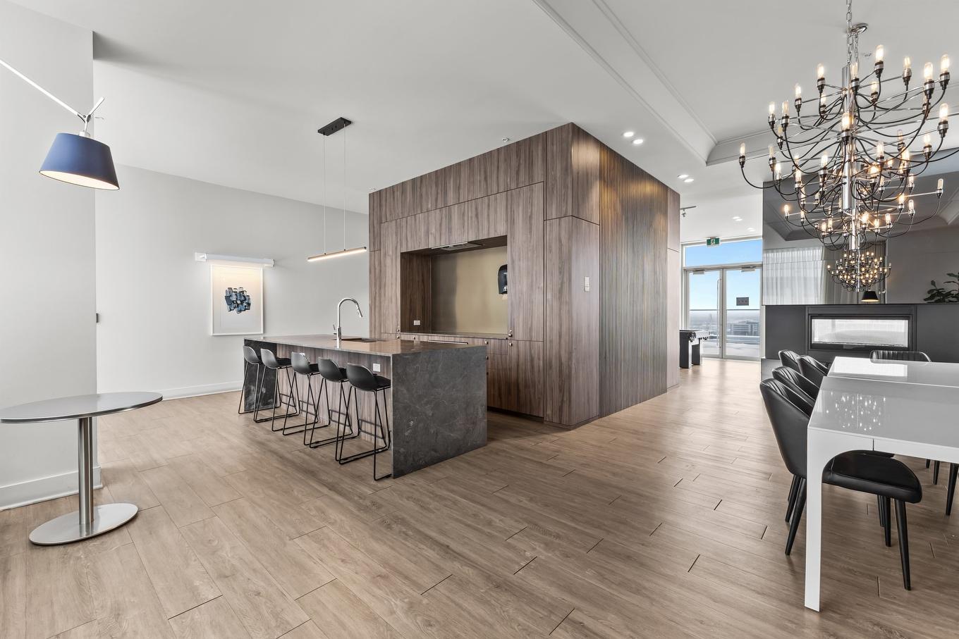 Cuisine - 403-5175 Av. De Courtrai, Montréal (Côte-Des-Neiges/Notre-Dame-De-Grâce), QC - Indoor Photo Showing Dining Room