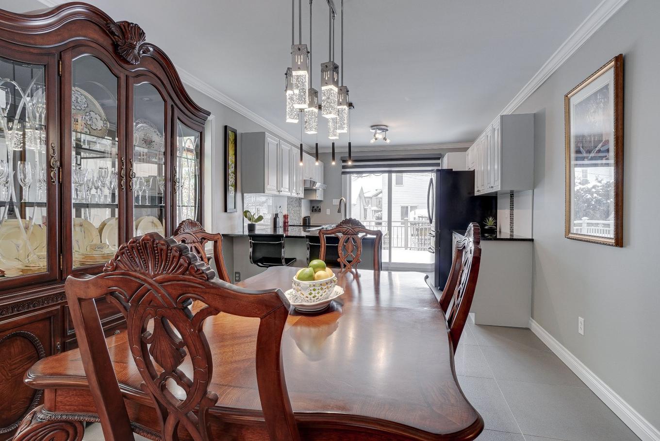 Salle à manger - 929 Rue Claudel, Repentigny (Repentigny), QC - Indoor Photo Showing Dining Room