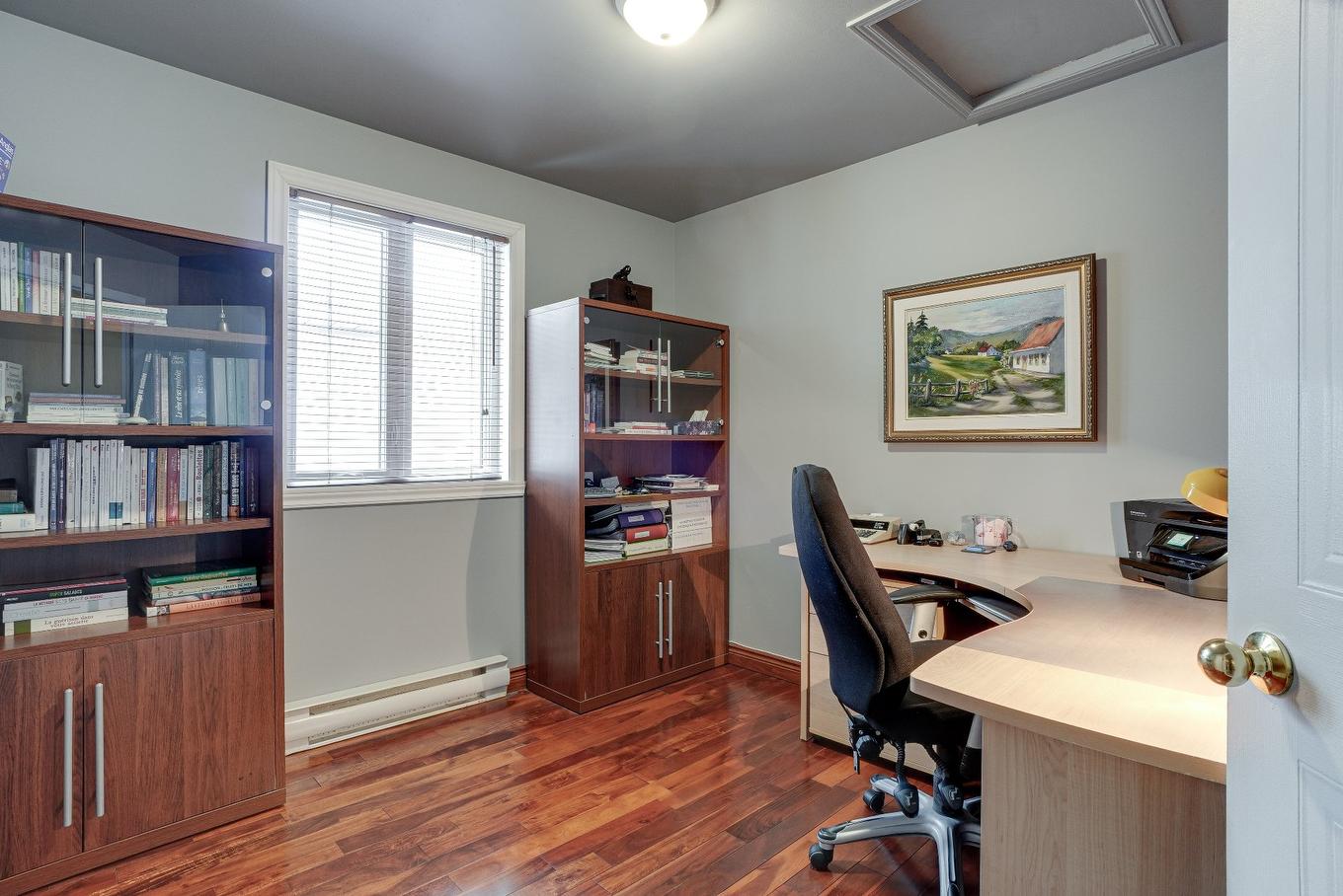 Chambre à coucher - 929 Rue Claudel, Repentigny (Repentigny), QC - Indoor Photo Showing Office