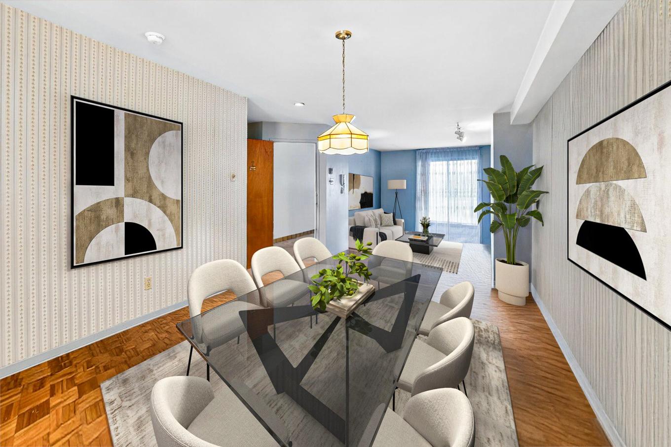 Salle à manger - 2-3625 Boul. Des Trinitaires, Montréal (Le Sud-Ouest), QC - Indoor Photo Showing Dining Room