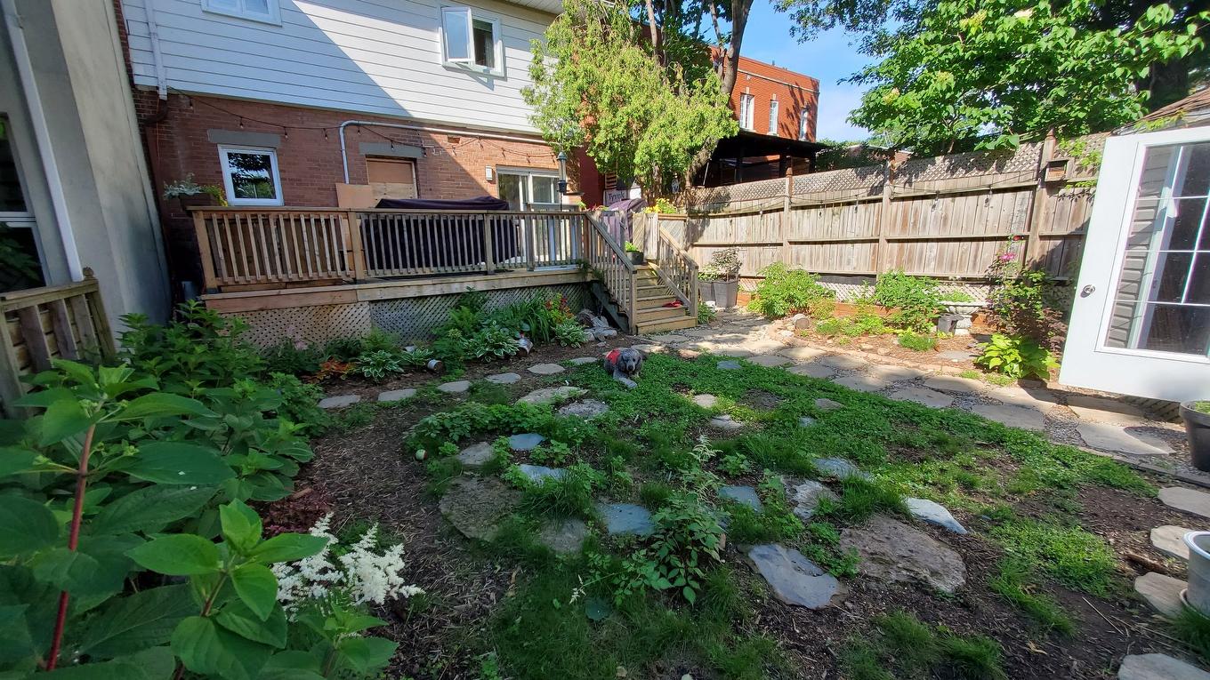 Backyard - 4057 Av. Madison, Montréal (Côte-Des-Neiges/Notre-Dame-De-Grâce), QC - Outdoor With Deck Patio Veranda