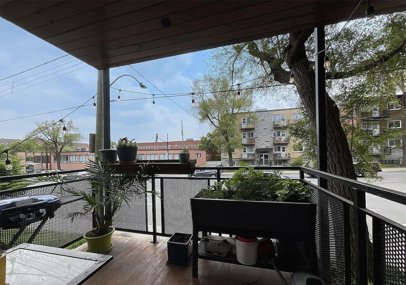 Balcony - 2-5141 Boul. St-Michel, Montréal (Rosemont/La Petite-Patrie), QC - Outdoor With Exterior