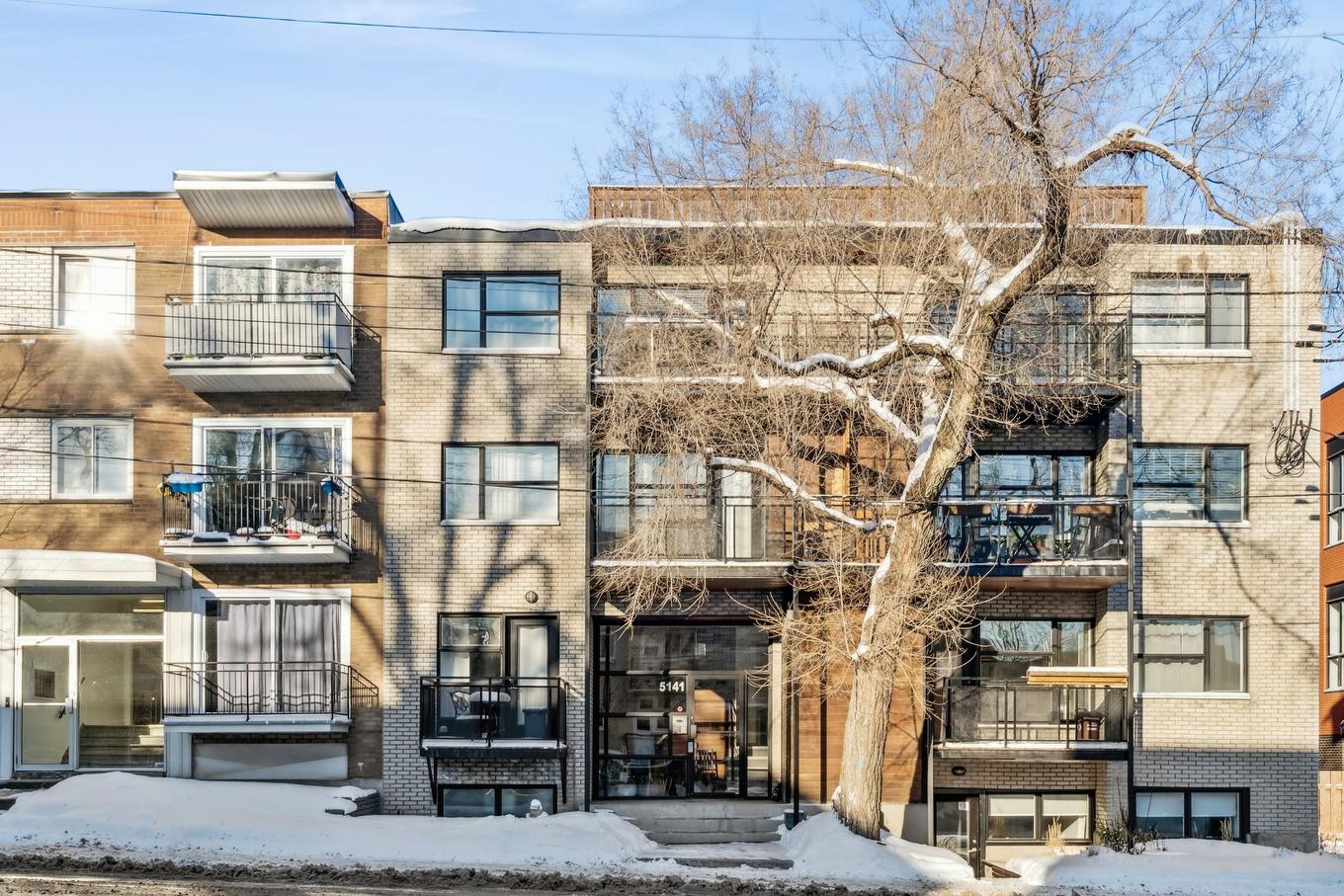 Frontage - 2-5141 Boul. St-Michel, Montréal (Rosemont/La Petite-Patrie), QC - Outdoor With Balcony