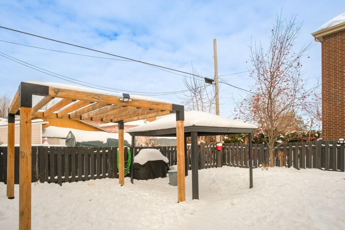 Backyard - 1690 Rue Albert, Brossard, QC - Outdoor