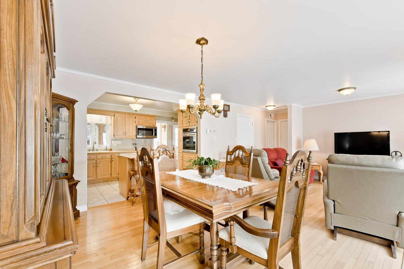 Salle à manger - 1121 Rue Walsh, Sherbrooke (Fleurimont), QC - Indoor Photo Showing Dining Room