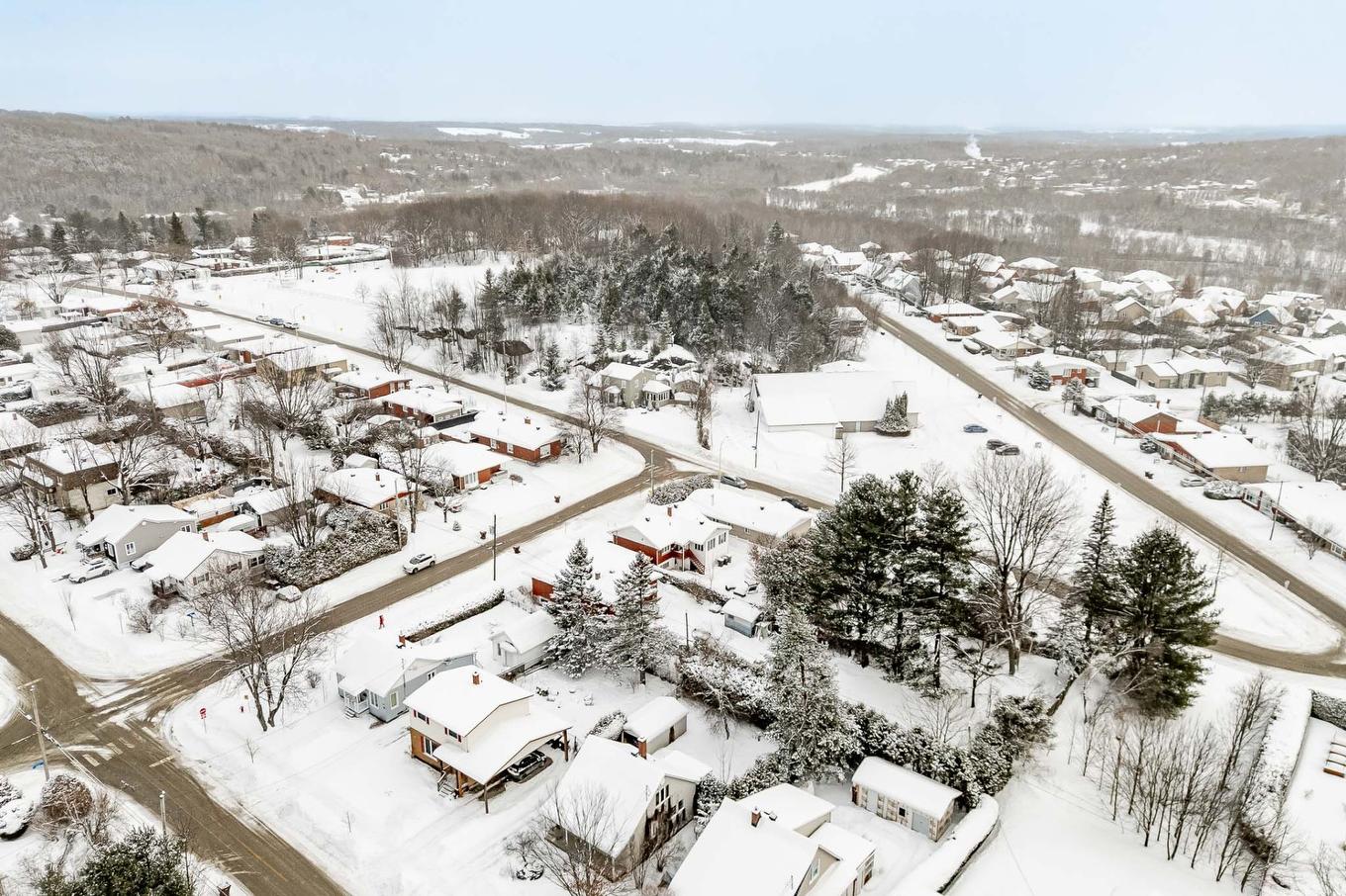 Photo aérienne - 1121 Rue Walsh, Sherbrooke (Fleurimont), QC - Outdoor With View
