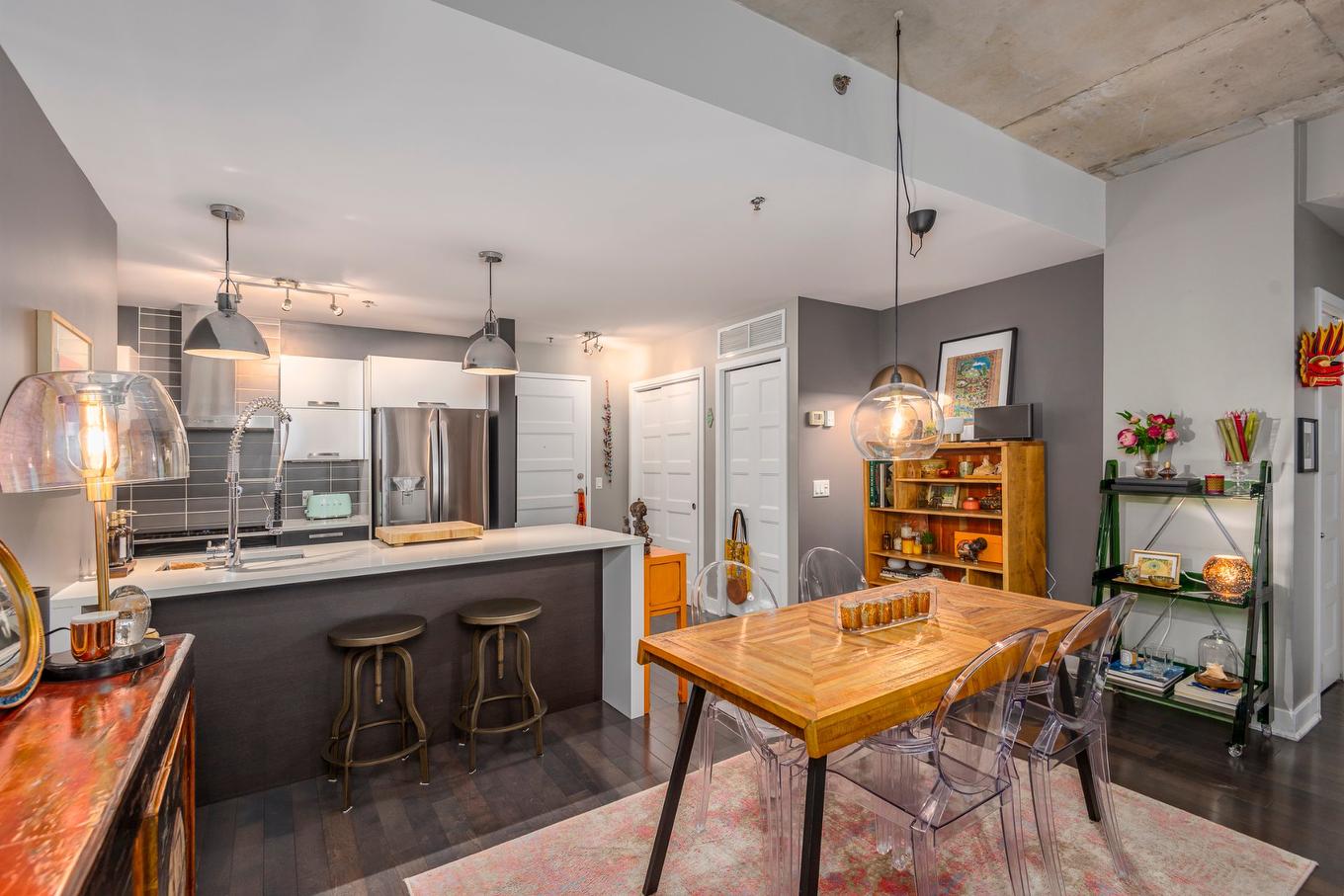 Dining room - 412-377 Rue Des Seigneurs, Montréal (Le Sud-Ouest), QC - Indoor