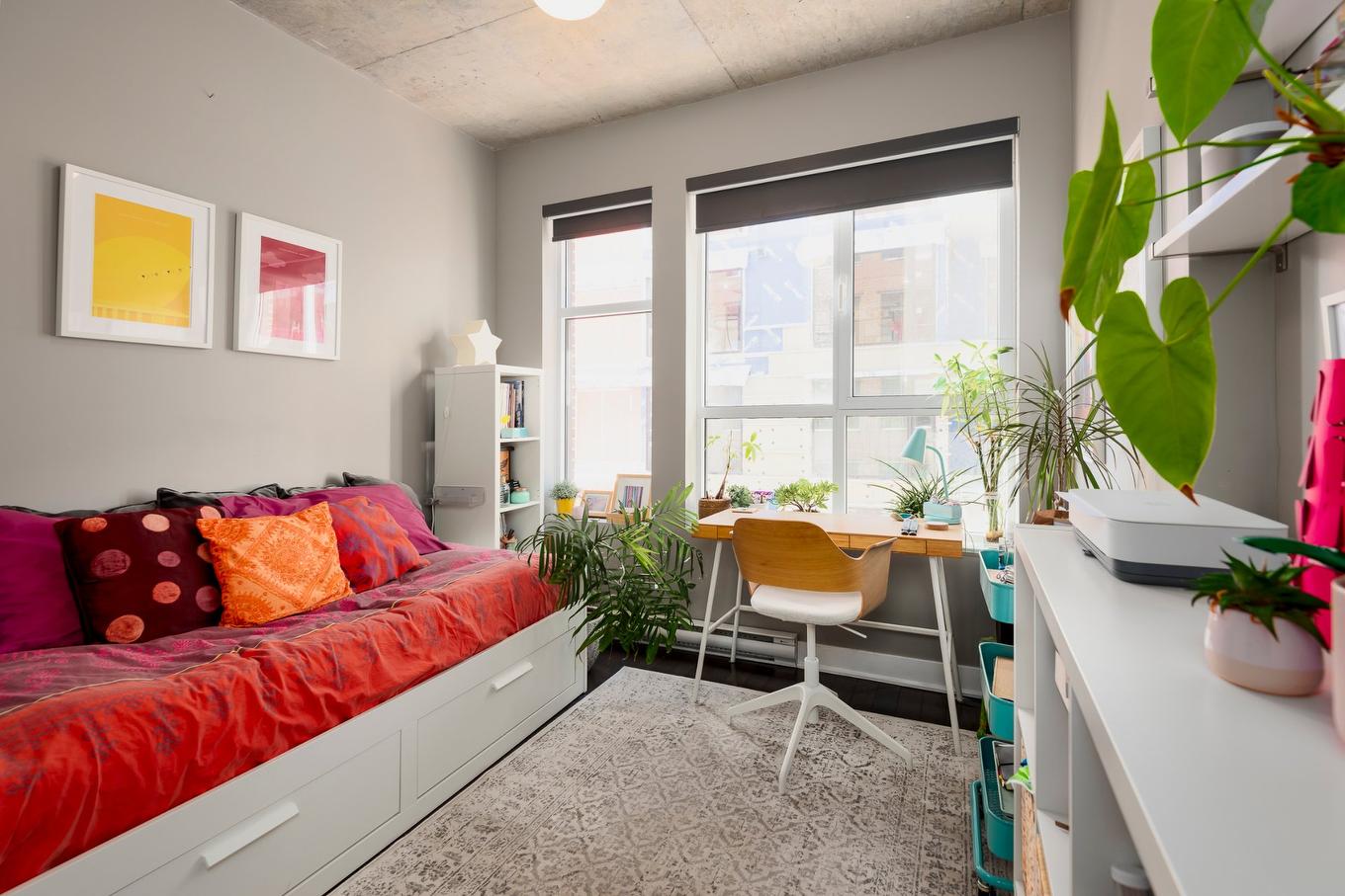 Bedroom - 412-377 Rue Des Seigneurs, Montréal (Le Sud-Ouest), QC - Indoor