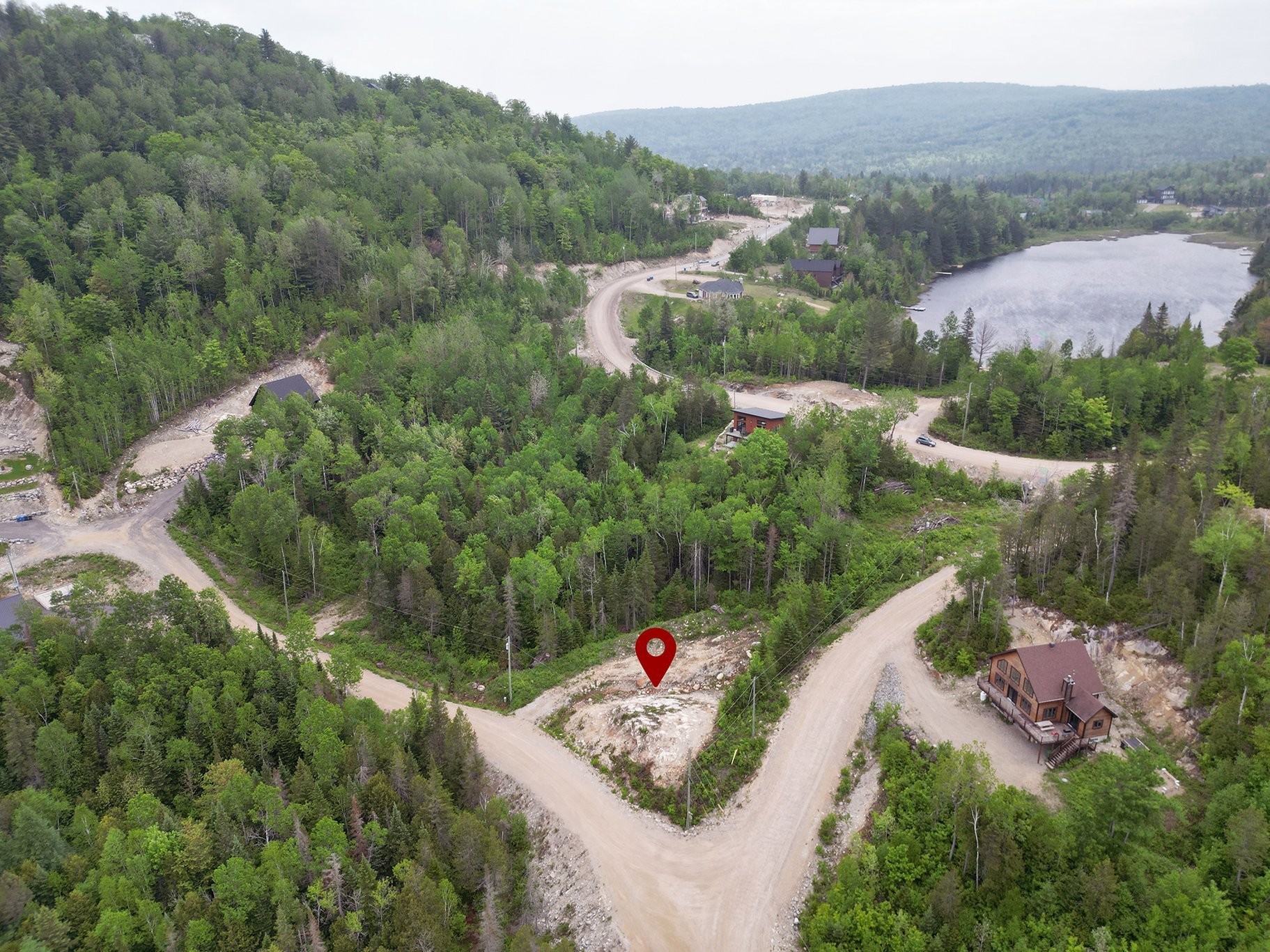 Photo aérienne - Ch. De La Traverse, Saint-Côme, QC