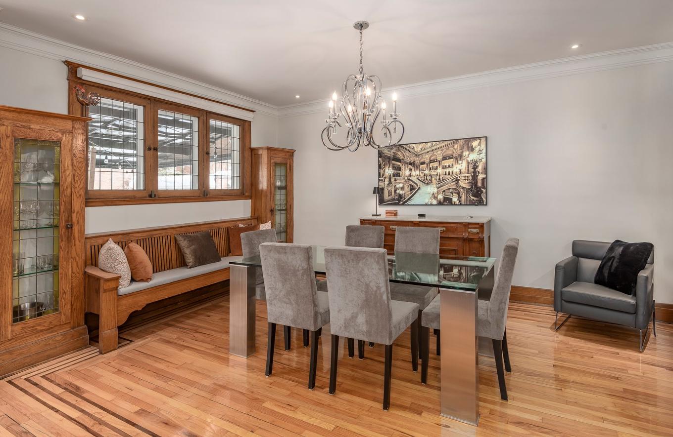 Dining room - 4139 Av. Old Orchard, Montréal (Côte-Des-Neiges/Notre-Dame-De-Grâce), QC - Indoor Photo Showing Dining Room