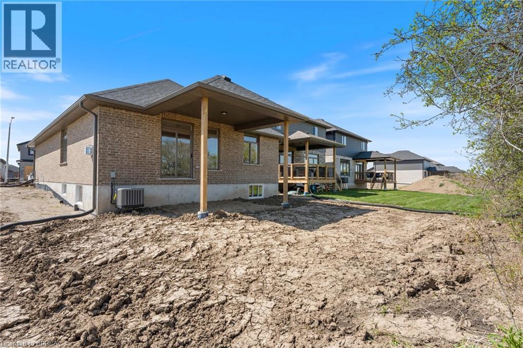 Back deck has been completed. - 159 Craddock Boulevard, Jarvis, ON - Outdoor