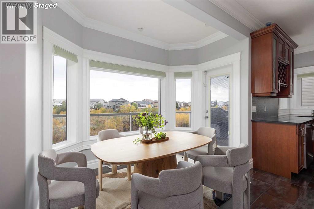 Breakfast nook Virtually staged - 145 Fireweed Crescent, Fort Mcmurray, AB - Indoor