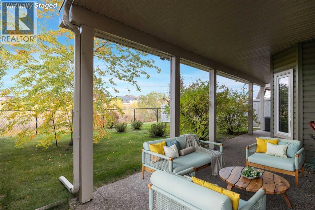 walkout virtually staged basement - 145 Fireweed Crescent, Fort Mcmurray, AB - Outdoor With Deck Patio Veranda With Exterior