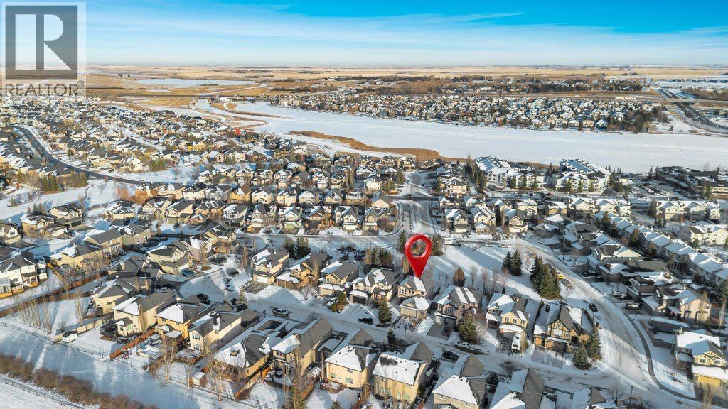 360 Parkmere Green, Chestermere, AB - Outdoor With Body Of Water With View