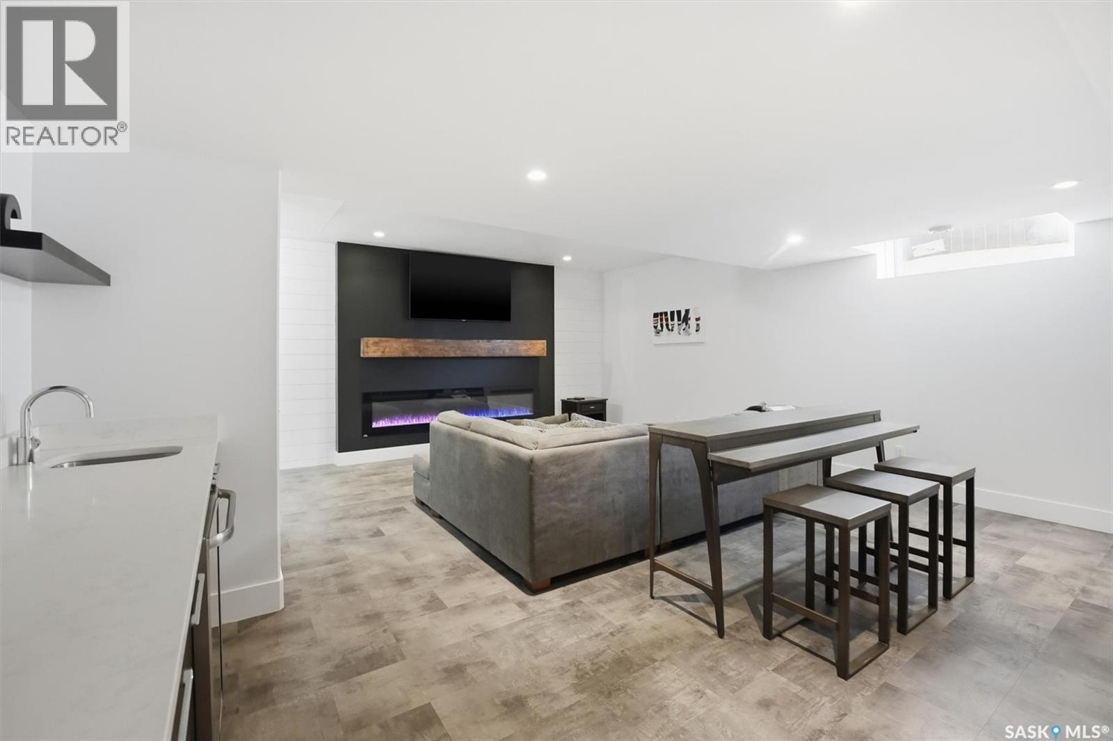 343 Mahabir Court, Saskatoon, SK - Indoor With Fireplace