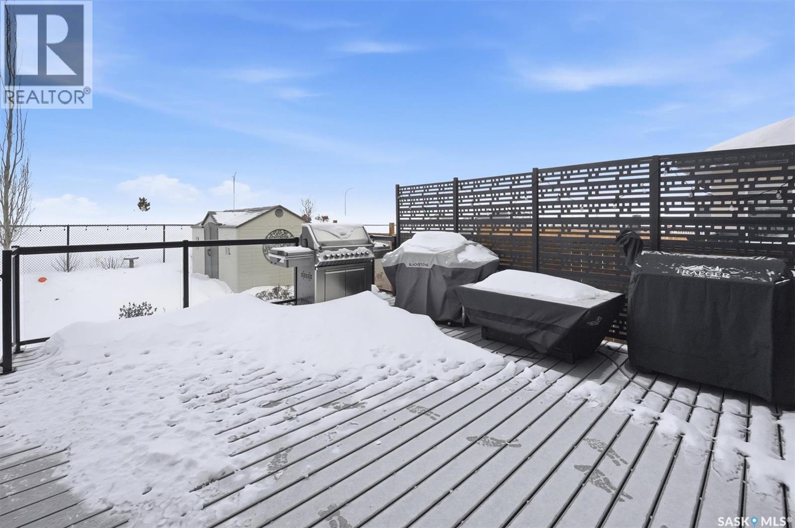 343 Mahabir Court, Saskatoon, SK - Outdoor With Deck Patio Veranda