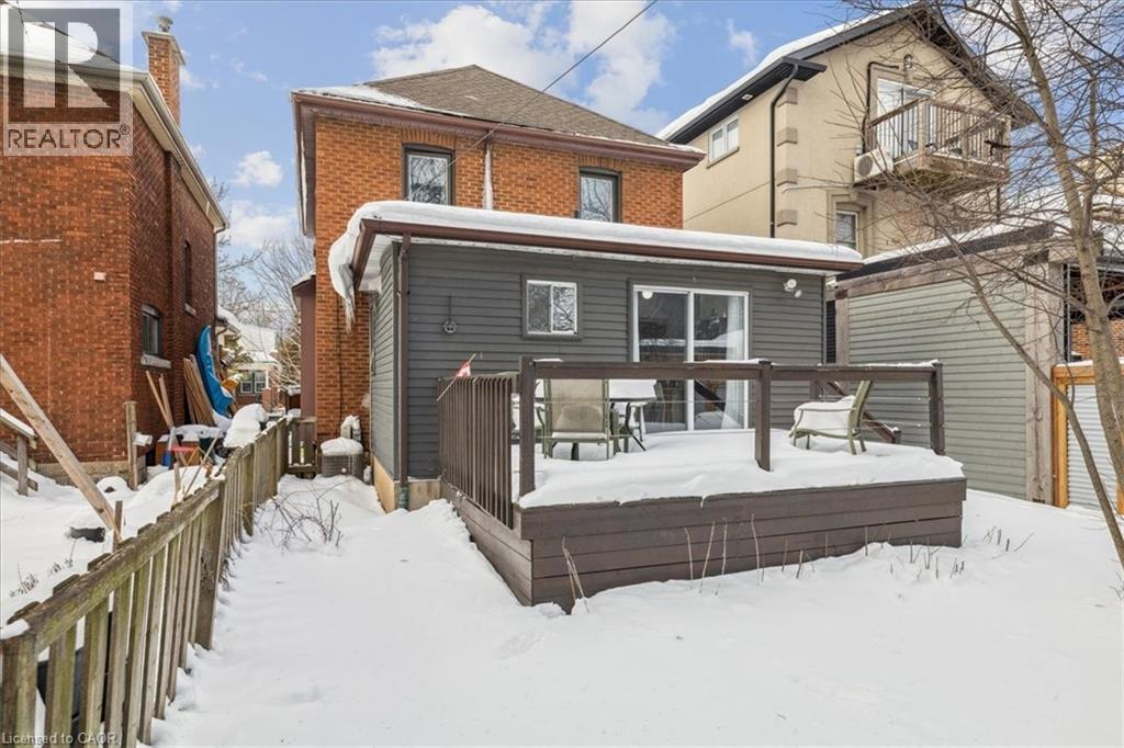 9 Barclay Street, Hamilton, ON - Outdoor With Deck Patio Veranda