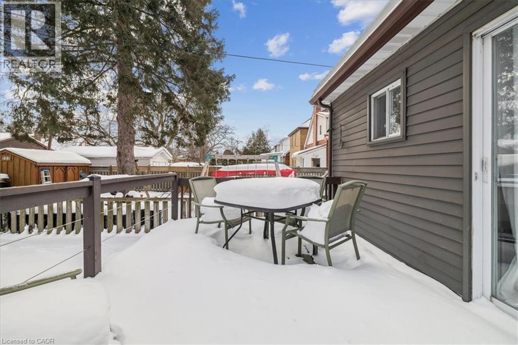 9 Barclay Street, Hamilton, ON - Outdoor With Deck Patio Veranda With Exterior