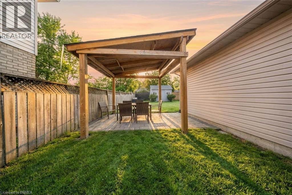 dining space - 20 Bramble Crescent, Townsend, ON - Outdoor With Deck Patio Veranda With Exterior