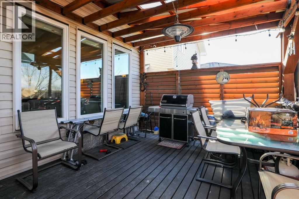127 Westgate Drive, Coaldale, AB - Outdoor With Deck Patio Veranda With Exterior