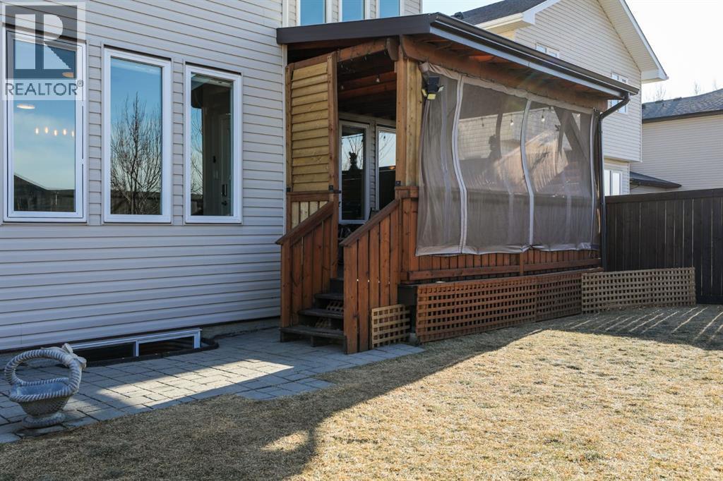 127 Westgate Drive, Coaldale, AB - Outdoor With Deck Patio Veranda